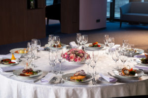 Catering at the venue