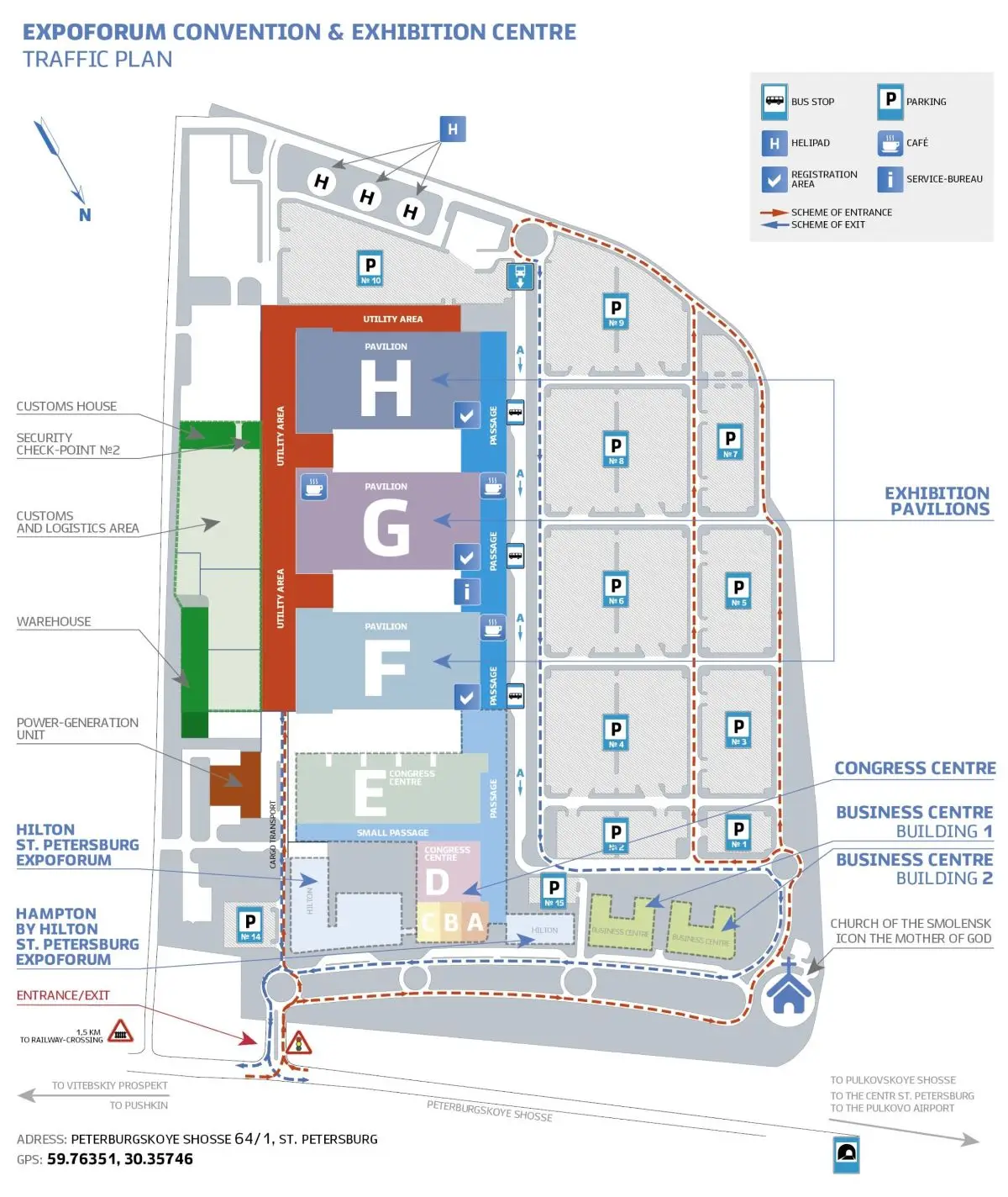 Карта комплекса